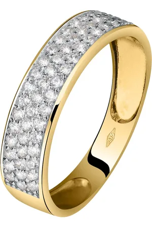 FAVS Damenring 375er Gelbgold, 585er Weißgold Ringe 1 ct (328.99 € / 1 ct)