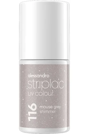 Alessandro Striplac UV Colour Nagellack 6,5 ml Mouse Grey Shimmer (1844.62 € / 1 l)