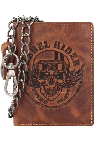 Greenburry Rebel Rider Biker Geldbörse Leder 11 cm Portemonnaies 1 ct Herren (52.49 € / 1 ct)