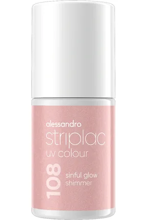 Alessandro Striplac UV Colour Nagellack 6,5 ml Sinful Glow Shimmer (1844.62 € / 1 l)