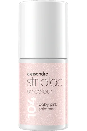 Alessandro Striplac UV Colour Nagellack 6,5 ml Baby Pink Shimmer (1844.62 € / 1 l)
