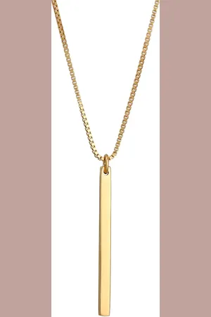 Elli Stab Symbol Geo Layer Cool 925 Silber Ketten 1 ct Damen (50.99 € / 1 ct)