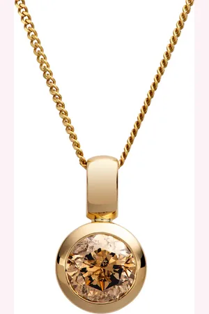 Orolino Anhänger mit Kette 750/- Gold Brillant champagner 2,00ct. Charms & Kettenanhänger 1 ct Damen (4079.14 € / 1 ct)