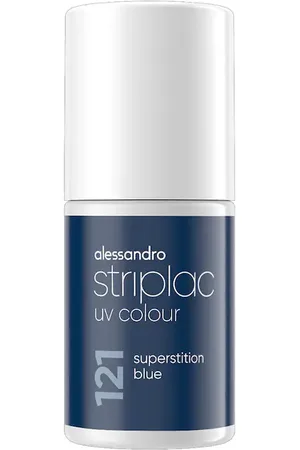 Alessandro Striplac UV Colour Nagellack 6,5 ml Superstition Blue (1844.62 € / 1 l)