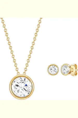 Rafaela Donata Schmuckset Gelbvergoldet verziert mit Kristallen von Swarovski® Schmuck-Set 1 ct Damen (55.99 € / 1 ct)