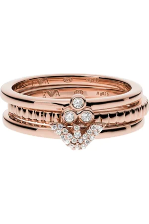 Emporio Armani Damenring 925er Silber Ringe 1 ct (86.79 € / 1 ct)
