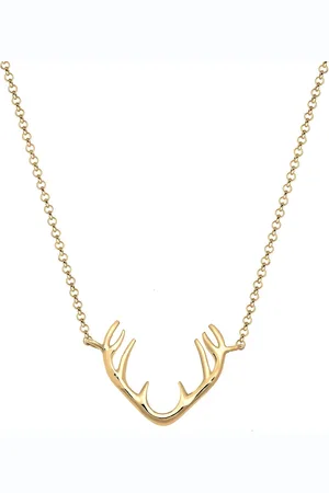 Elli Rentier Geweih 925 Sterling Silber Ketten 1 ct Damen (49.89 € / 1 ct)