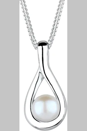 Elli Naszyjnik Infinity Süßwasserzuchtperle 925 Silber Ketten 1 ct Damen (39.99 € / 1 ct)