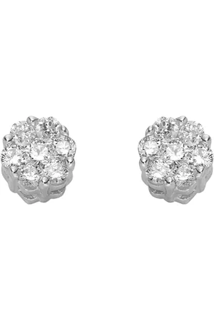 CHRIST Ohrstecker 375er Weißgold Ohrringe 1 ct Damen (308.49 € / 1 ct)