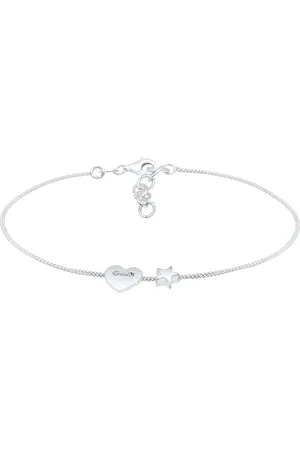 Elli Herz Sterne Astro Symbol Filigran 925 Silber Armbänder & Armreife 1 ct Damen (49.99 € / 1 ct)