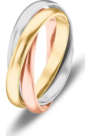 CHRIST Damenring 585er Gelbgold, 585er Weißgold, 585er Rotgold Ringe 1 ct (1098.99 € / 1 ct)