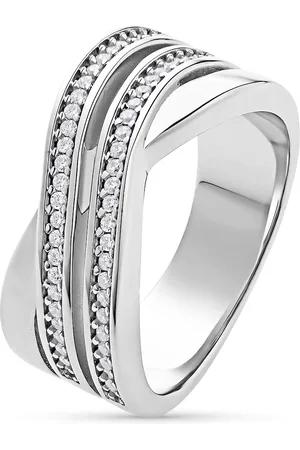 Jette Joop Damenring 925er Silber Ringe 1 ct (99.89 € / 1 ct)