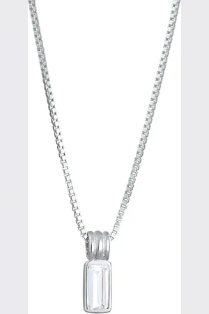 Kuzzoi Anhänger Topas Weiß 925 Sterling Silber Ketten 1 ct Herren (69.99 € / 1 ct)