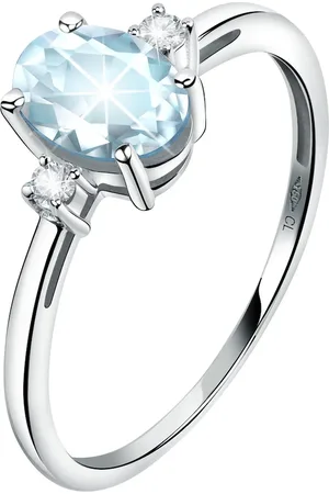 CHRIST Damenring 585er Weißgold Ringe 1 ct (498.99 € / 1 ct)