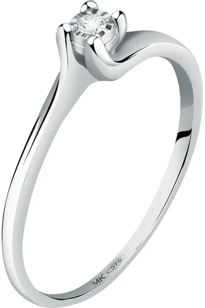 CHRIST Damenring 375er Weißgold Ringe 1 ct (278.99 € / 1 ct)