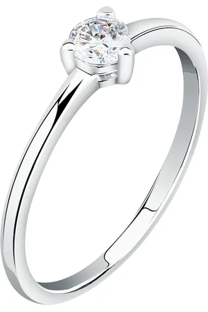 CHRIST Damenring 750er Weißgold Ringe 1 ct (1098.99 € / 1 ct)