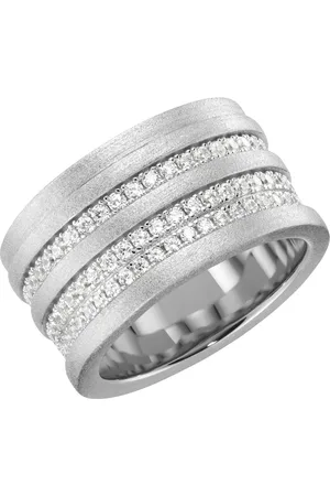 Giorgio Martello Ring mit weißen Zirkonia, Silber 925 Ringe 1 ct (158.99 € / 1 ct)