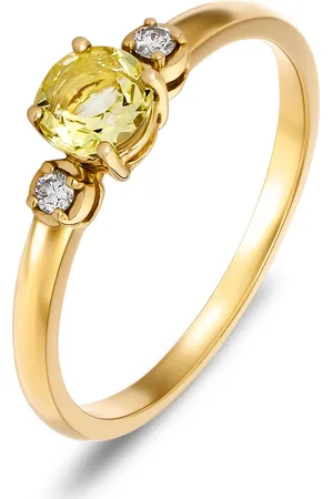 CHRIST Damenring 375er Gelbgold Ringe 1 ct (327.19 € / 1 ct)