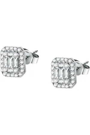 CHRIST Ohrstecker 750er Weißgold Ohrringe 1 ct Damen (1298.99 € / 1 ct)