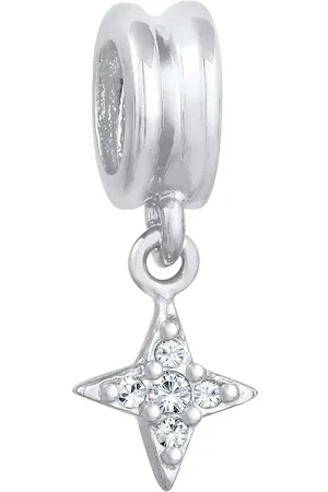 Nenalina Bead Stern Star Kristall 925 Silber Charms & Kettenanhänger 1 ct Damen (29.89 € / 1 ct)
