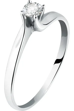 CHRIST Damenring 750er Weißgold Ringe 1 ct (1398.99 € / 1 ct)