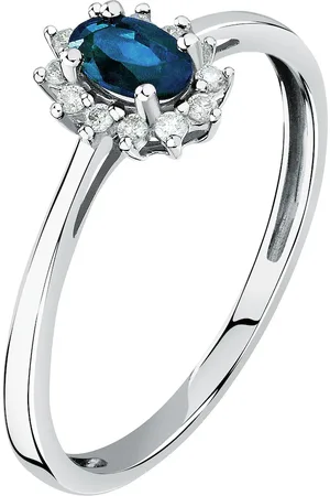 CHRIST Damenring 375er Weißgold Ringe 1 ct (548.99 € / 1 ct)