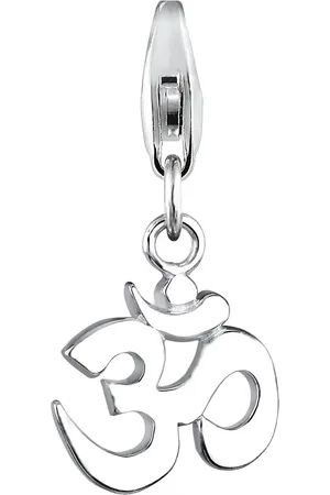 Elli Om Kraftsymbol Talisman 925 Sterling Silber Charms & Kettenanhänger 1 ct Damen (29.99 € / 1 ct)