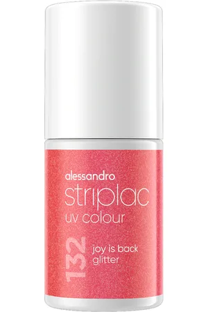 Alessandro Striplac UV Colour Nagellack 6,5 ml Joy Is Back Glitter (2013.85 € / 1 l)