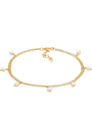 Elli Süsswasserzuchtperlen Layerlook 925 Silber Armbänder & Armreife 1 ct Damen (31.99 € / 1 ct)