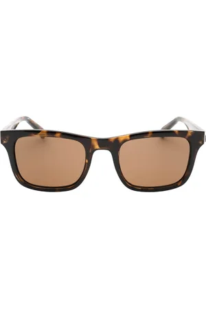 Calvin Klein Sonnenbrille mit braunen Gläsern in Schildkrötenbraun