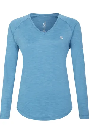 Dare 2B Damen Langarmshirt Discern (Niagarablau)