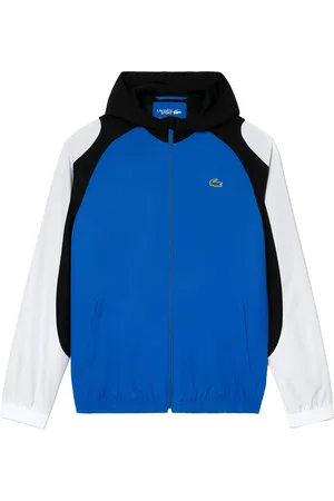 Lacoste "Sport" Jacke für Herren - Tennis (Weiß/Blau/Schwarz)