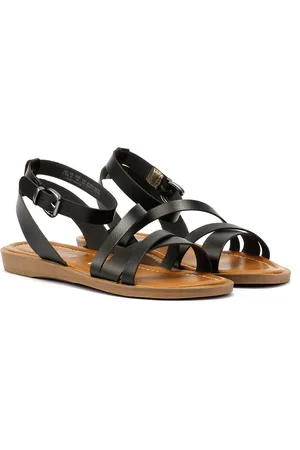 Blowfish Daffodil Damen Schwarze Sandalen