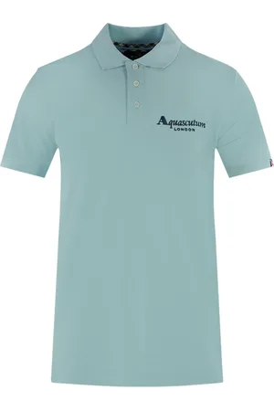 Aquascutum London 1851 Hellblaues Poloshirt