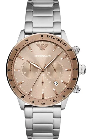 Emporio Armani Stahl-Chronographenuhr