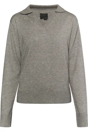 Dreimaster Strickpullover Damen Melange