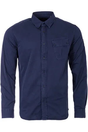 Belstaff Chemise Pitch Pour Homme en Bleu