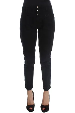 Costume National Slim Fit Cropped Jeans aus Baumwolle