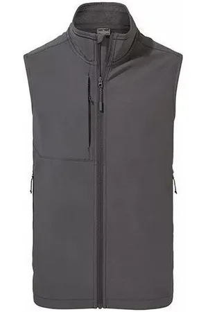 Craghoppers Mens Expert Basecamp Softshell-Weste (Carbon Grey)