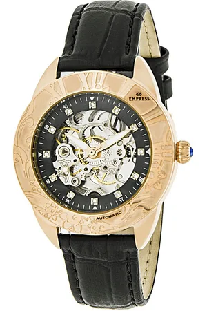 Empress Godiva Automatikuhr mit Lederarmband MOP