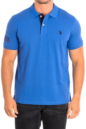 U.S. Polo Assn. FOST Kurzarm-Polo mit Kontrast-Reverskragen 64783 Herren