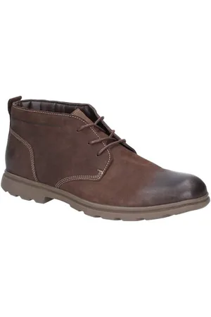 Hush Puppies Herren Tyson Chukka Nubukleder Stiefel