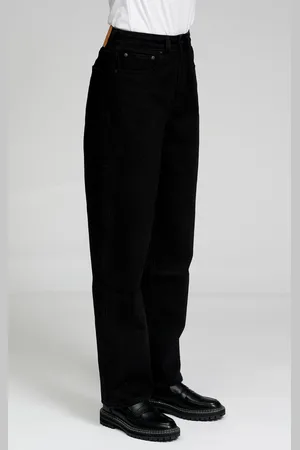 TeeShoppen Die Original Performance Loose Jeans - Schwarzer Denim