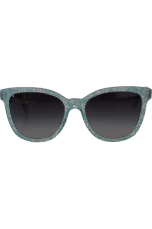 Dolce & Gabbana Wunderschone Schmetterlingssonnenbrille aus Spitzenacetat mit Kristalldetails