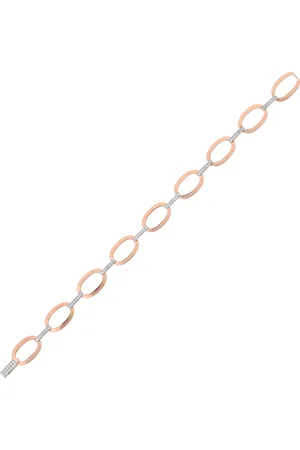 ORPHELIA Damen-Armband aus 925er Sterlingsilber, Rosé, ZA-7210