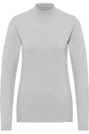 Dreimaster Strickpullover Damen Melange
