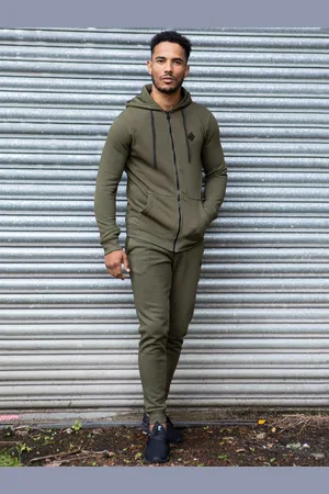 Enzo | Herren Zip Up Hoodie Trainingsanzug Set