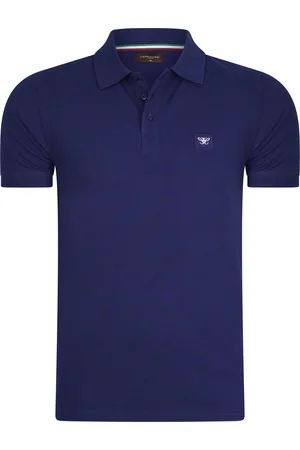 Cappuccino Italia Polo Plain Pique von in der farbe und in größe XXL.