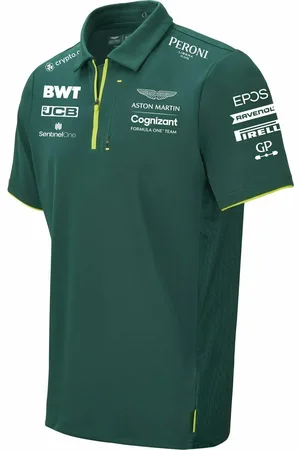 ASTON MARTIN Cognizant F1 Offizielles Team Herren Green Polo Shirt