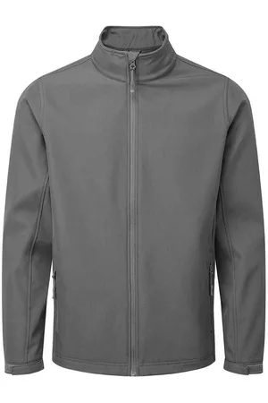 Premier "Windchecker" Softshelljacke für Herren (Dunkelgrau)